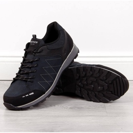 Zapatos de hombre azul marino Rieker B5720-01 1