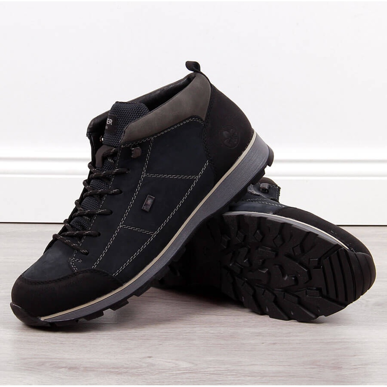 Botas cálidas hombre azul marino Rieker F5740-00 1