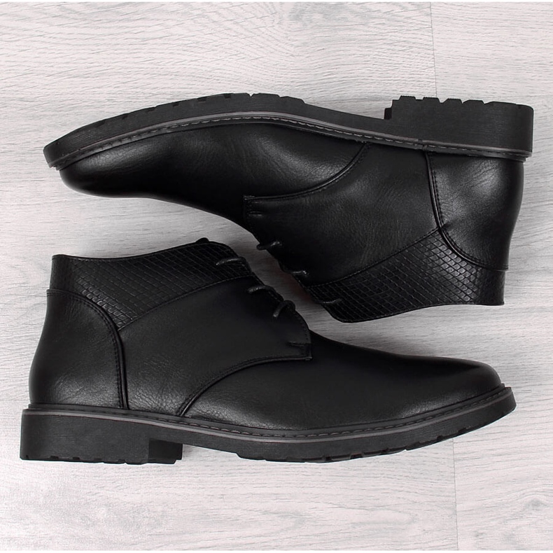 Zapatos negros insulados Nowacki casual para hombre 1