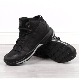 Zapatos de trekking altos de hombre Filippo negros 2