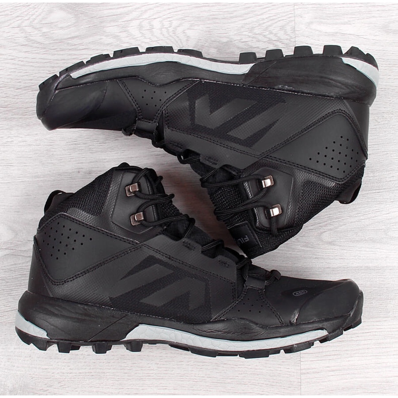 Zapatos de trekking altos de hombre Filippo negros 1