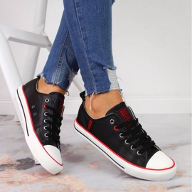 Deportivas bajas de ecopiel negra Big Star JJ274129 negro 5