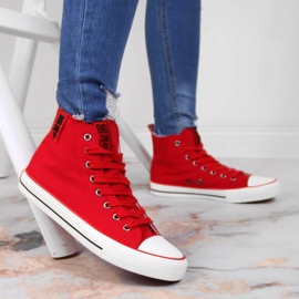 Deportivas textil rojo Big Star JJ274128 7