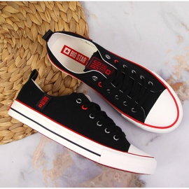 Deportivas bajas de textil negro Big Star JJ274122 4