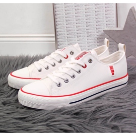 Deportivas bajas de ecopiel blanca Big Star JJ274130 blanco 3
