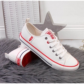 Deportivas bajas de ecopiel blanca Big Star JJ274130 blanco 5