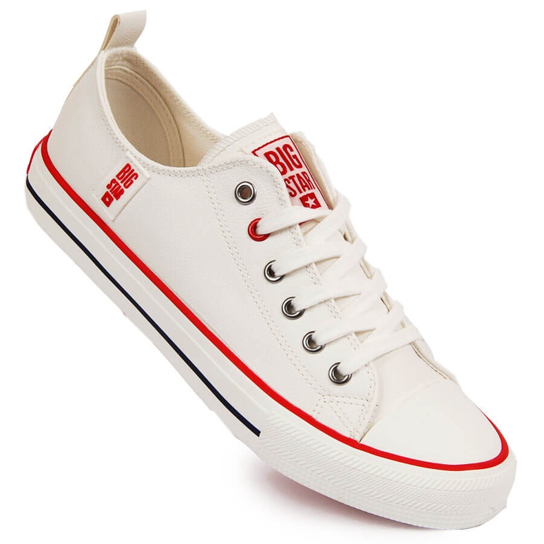 Deportivas bajas de ecopiel blanca Big Star JJ274130 blanco 1