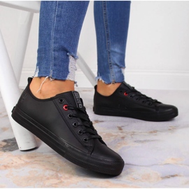 Low-top ecopiel todo negro Big Star JJ274006 7
