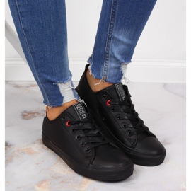 Low-top ecopiel todo negro Big Star JJ274006 8