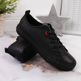 Low-top ecopiel todo negro Big Star JJ274006 5