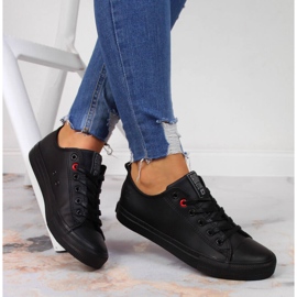 Low-top ecopiel todo negro Big Star JJ274006 6