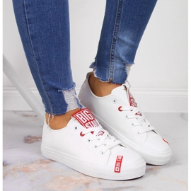 Deportivas bajas de ecopiel blanca Big Star JJ274165 blanco 7