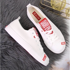 Deportivas bajas de ecopiel blanca Big Star JJ274165 blanco 4