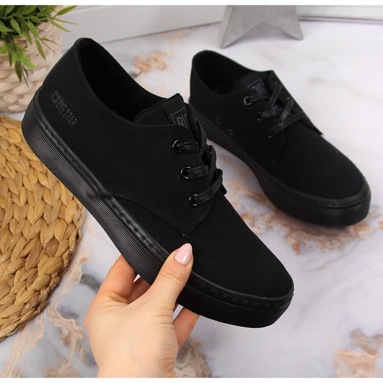 Deportivas bajas de textil negro Big Star JJ274089 1 Deportivas bajas de textil negro Big Star JJ274089 1