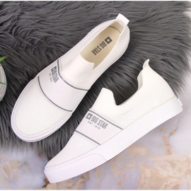 Zapatillas blancas sin cordones Big Star JJ274092 blanco 4