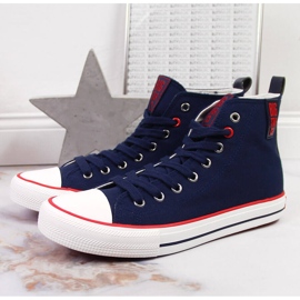 Deportivas textil azul marino Big Star JJ274125 2