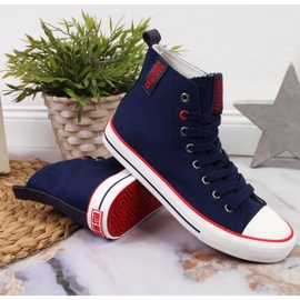 Deportivas textil azul marino Big Star JJ274125 3