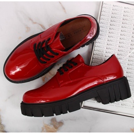 Botas mujer con plataforma rojo Laura La.Fi 6