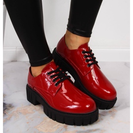 Botas mujer con plataforma rojo Laura La.Fi 8