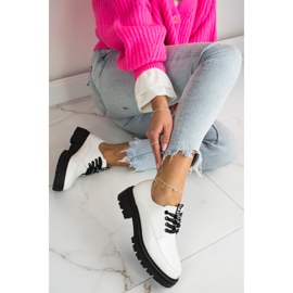 Botas de mujer con botas de plataforma, blanco Laura La.Fi 1