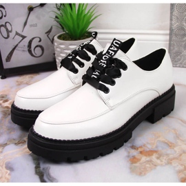 Botas de mujer con botas de plataforma, blanco Laura La.Fi 6