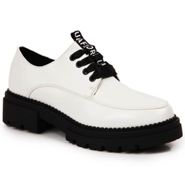 Botas de mujer con botas de plataforma, blanco Laura La.Fi 3