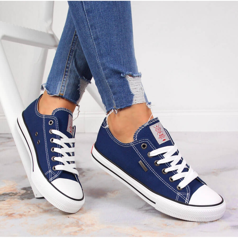 Zapatillas Low azul marino Cross Jeans JJ2R4012C 1