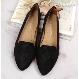Zapatos lordsy negros de mujer de Sergio Leone 3