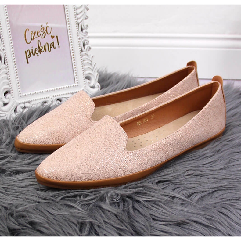 Zapatos mujer rosa señorial Sergio Leone 1