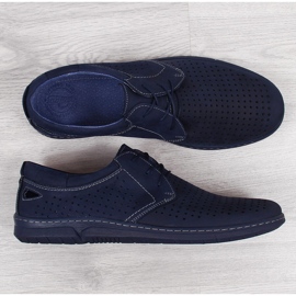 Zapatos calados hombre azul marino Łukbut 1447 1 Zapatos calados hombre azul marino Łukbut 1447 1