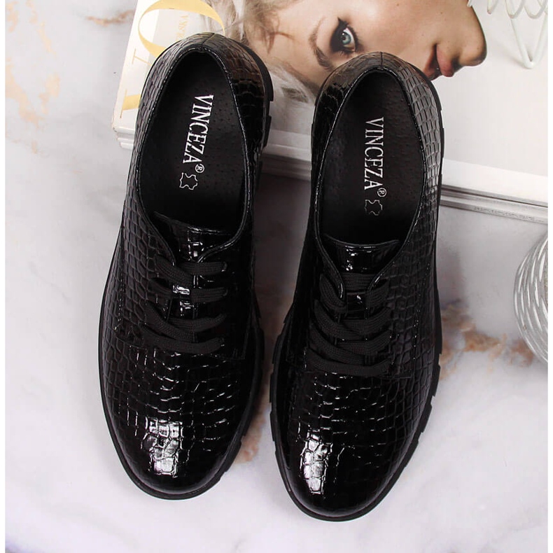 Botas lacadas Vinceza para mujer 2