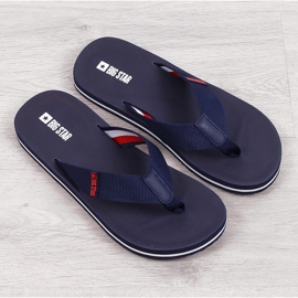 Pantuflas hombre azul marino Big Star JJ174518 2