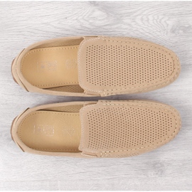 News Mocasines hombre calados beige NOVEDADES 4