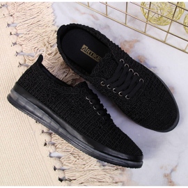Deportivas de mujer Artiker con cordones en negro 3