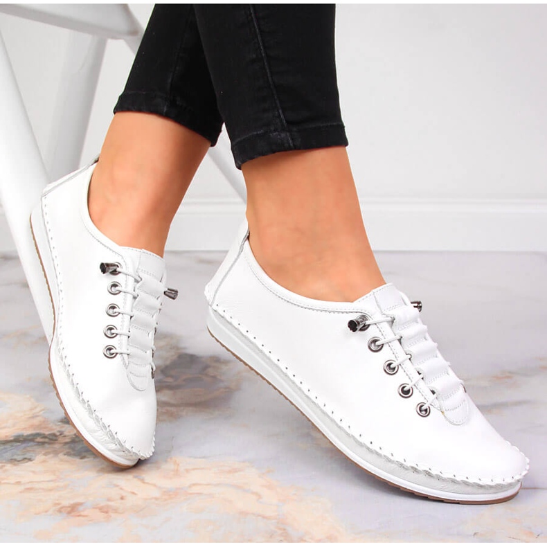 Slip-on mujer piel blanca Artiker 1