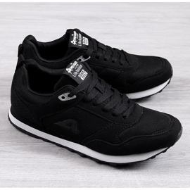 Deportivas hombre American Club negras negro 1