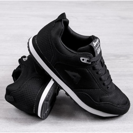 Deportivas hombre American Club negras negro 2