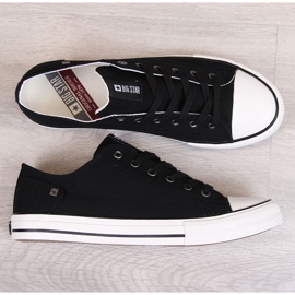 Deportivas bajas negras de hombre Big Star DD174273 negro 1 Deportivas bajas negras de hombre Big Star DD174273 negro 1