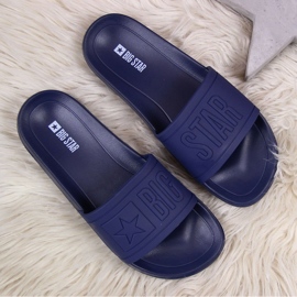 Big Star DD274A269 zapatillas de playa de goma azul marino 5