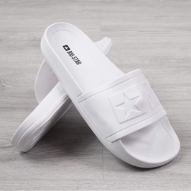 Chanclas de playa blancas Big Star DD274A268 blanco 1