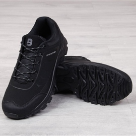 Zapatos de senderismo para hombre impermeables negros McBraun 2