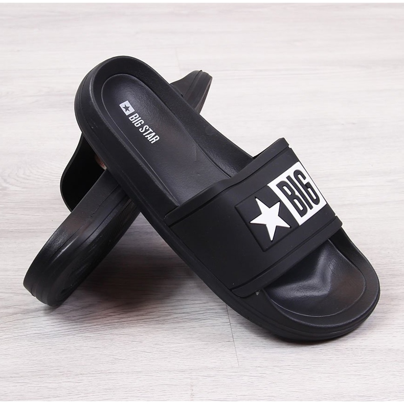 Chanclas de piscina infantil negras Big Star DD374150 negro 1