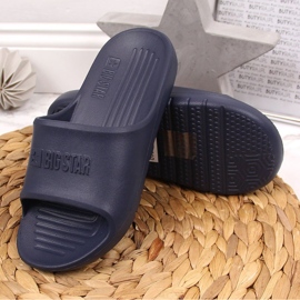 Pantuflas de espuma para niños Big Star GG374810 azul marino 4