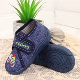 Zapatillas casa niño Nazo azul marino 3