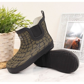 Chanclas de niño American Club kaki verde 2