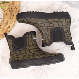 Chanclas de niño American Club kaki verde 3
