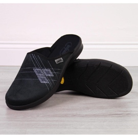 Zapatillas casa hombre Befado negras negro 2