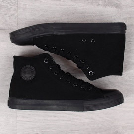 Negro Zapatillas altas de hombre Big Star FF174550 3