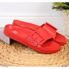 Chanclas de playa mujer foam rojo Big Star FF274A385 3