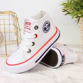 Deportivas infantiles cremalleras blancas Big Star HH374083 blanco 3